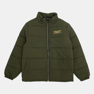 Anti Hero Basic Eagle Quilted Jacket - Olive