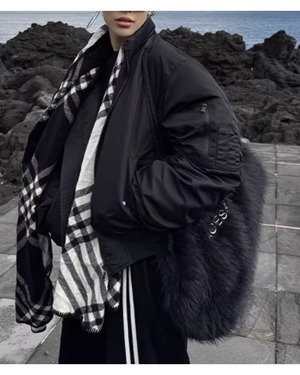 スタンドカラージャケット 2color A0755