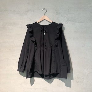 【COSMIC WONDER】Farmer’s frilled shirt/24CW01220-2