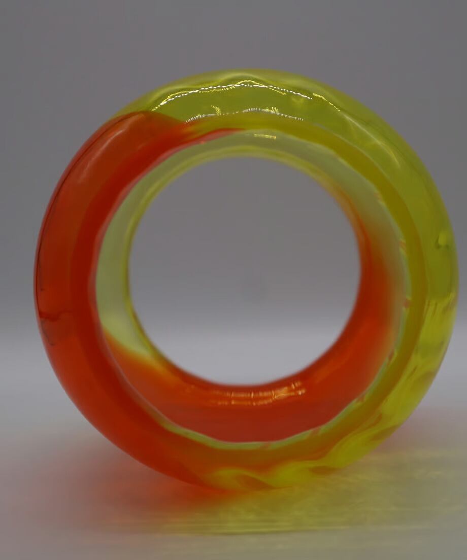 TOMOS ORIGINAL GLASS FOR VINTAGE 『YELLOW ORANGE