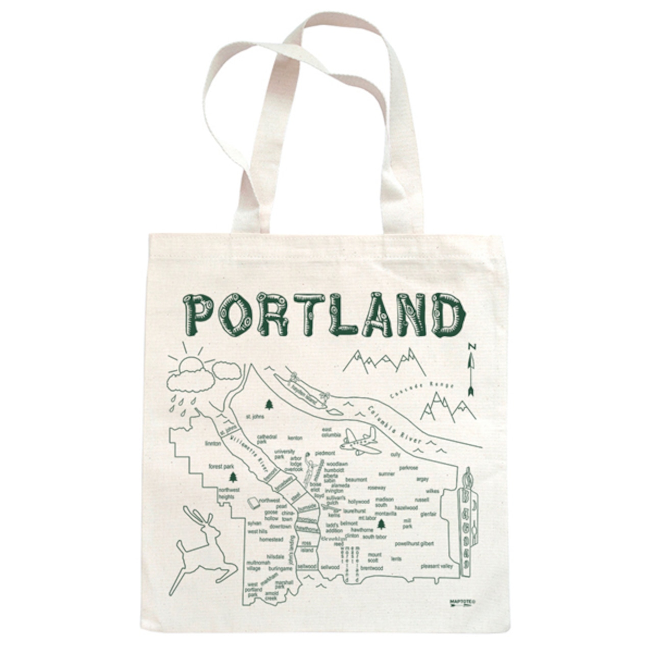 ［MAPTOTE］ロッサリートートバッグ｜Portland