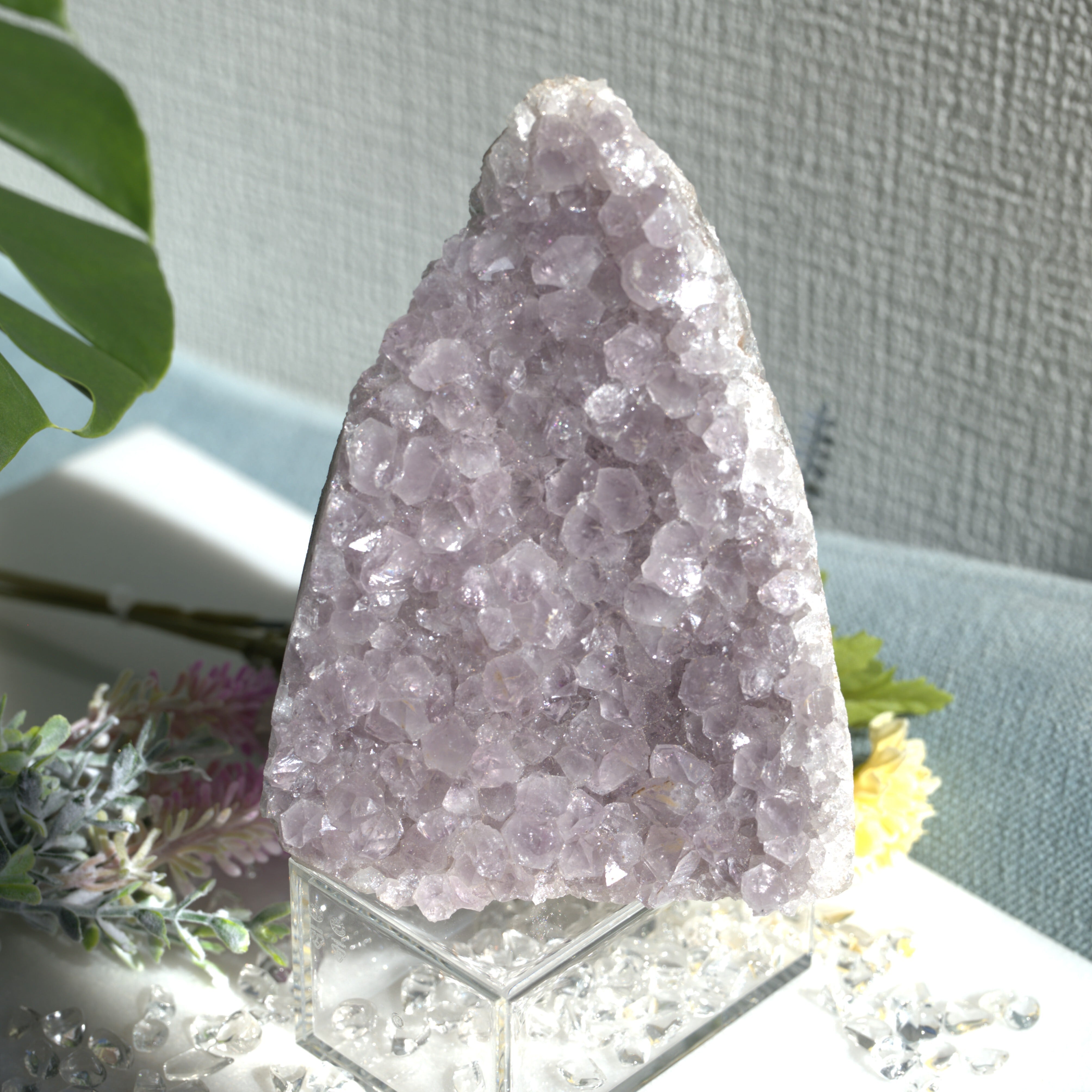 【やさしく包み込み、心を癒す】ラベンダーアメシストカペーラT25_1