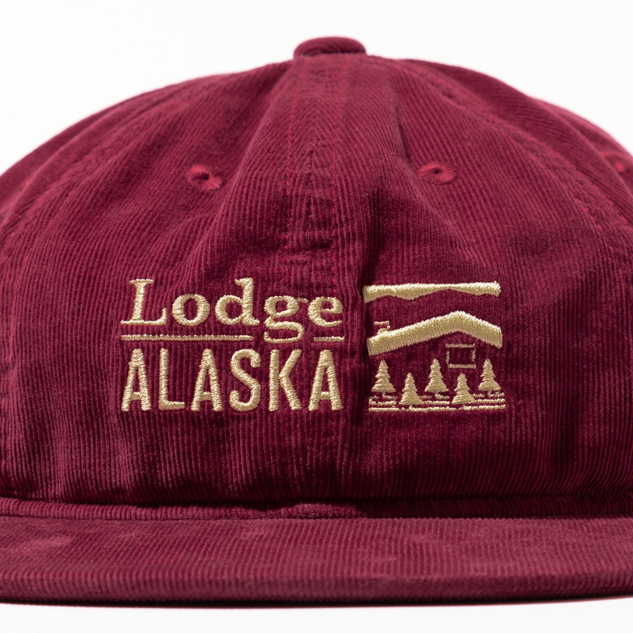 TACOMA  FUJI RECORDS / Lodge ALASKA LOGO CAP ’23 Designed by Hiroshi Iguchi