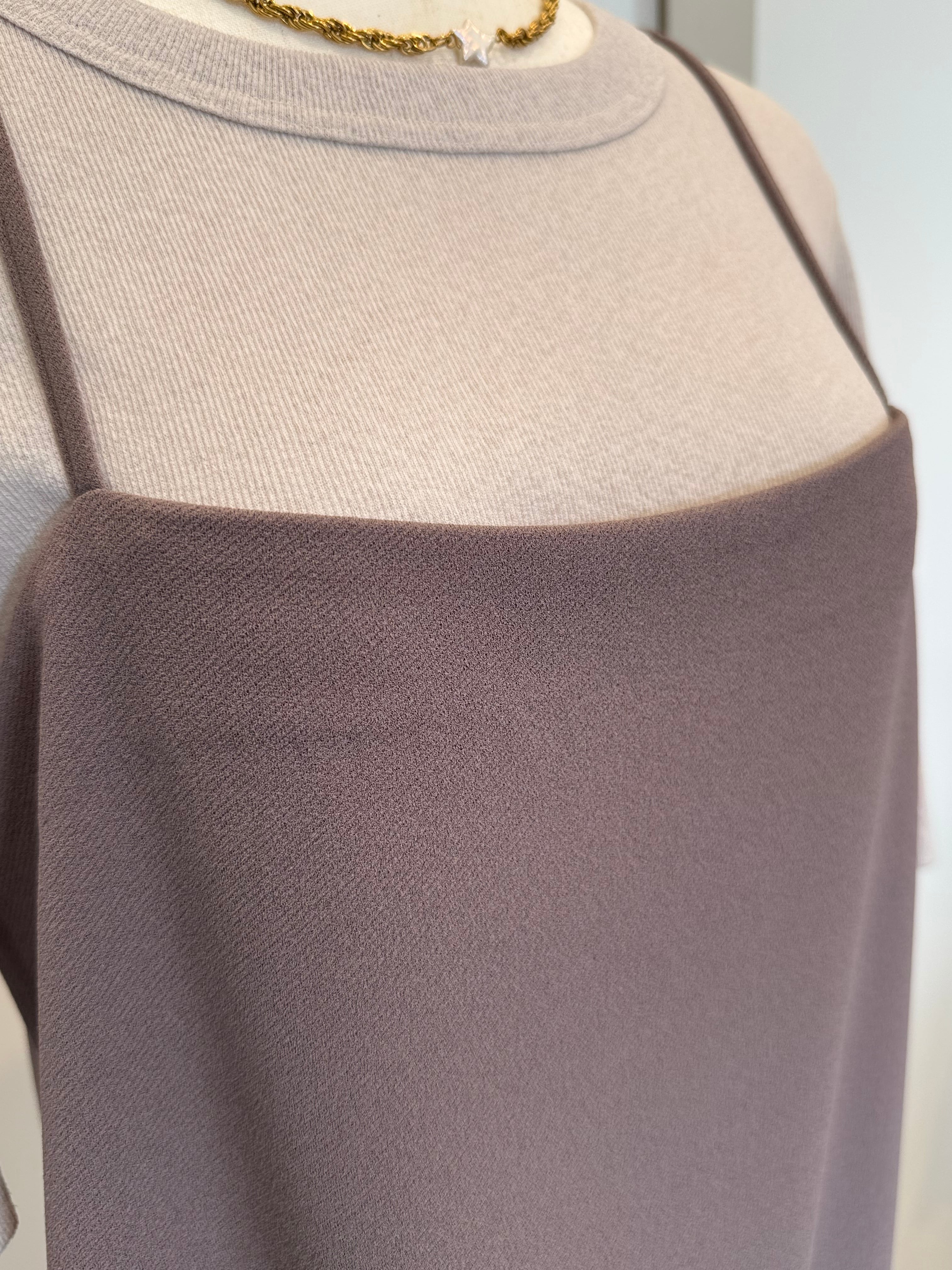 【PASSIONE】バックスリット入りストレッチキャミワンピ　5316114