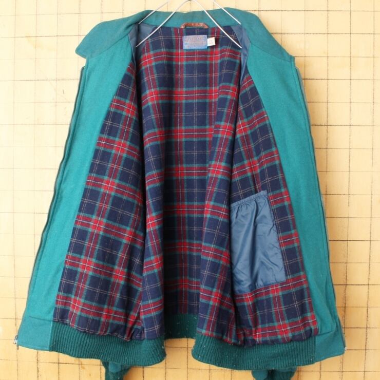 USA 70s USA製 PENDLETON ウールスラックスパンツ 青紫