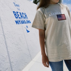 ALOHACOCO USA UNISEXTEE(サンドベージュ)