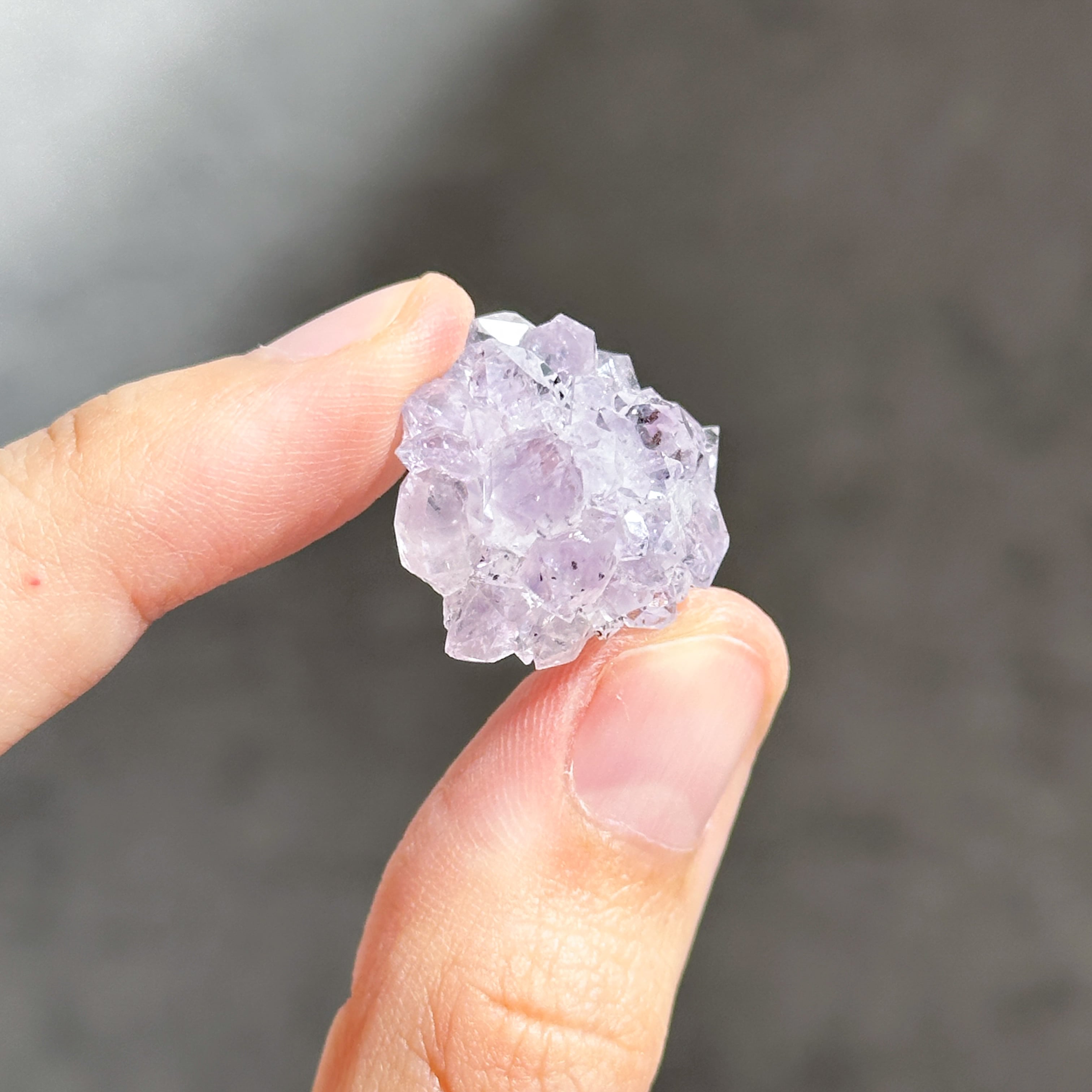 ウルグアイ産フラワーアメジスト 原石71◇ Flower Amethyst ◇天然石