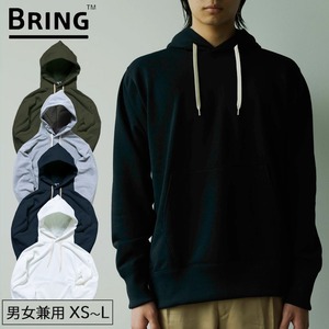 BRING(ブリング) DRYCOTTONY Sweat Hooded Pullover ドライ スエット フーデッド プルオーバー パーカー ユニセックス アウトドア 用品 キャンプ グッズ