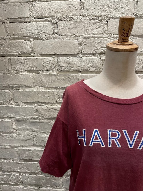 70年代 champion "HARVARD" カレッジプリントTシャツ USA製 【チャンピオン バータグ ハーバード大学】