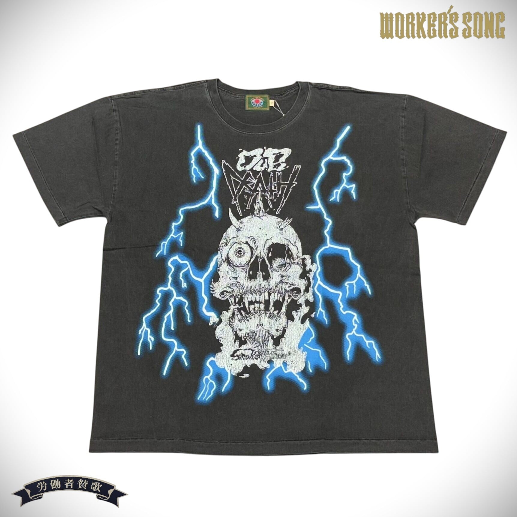モダクト DUBDEATH 稲妻 半袖 メタルダブ Tシャツ アメカジ MO79490