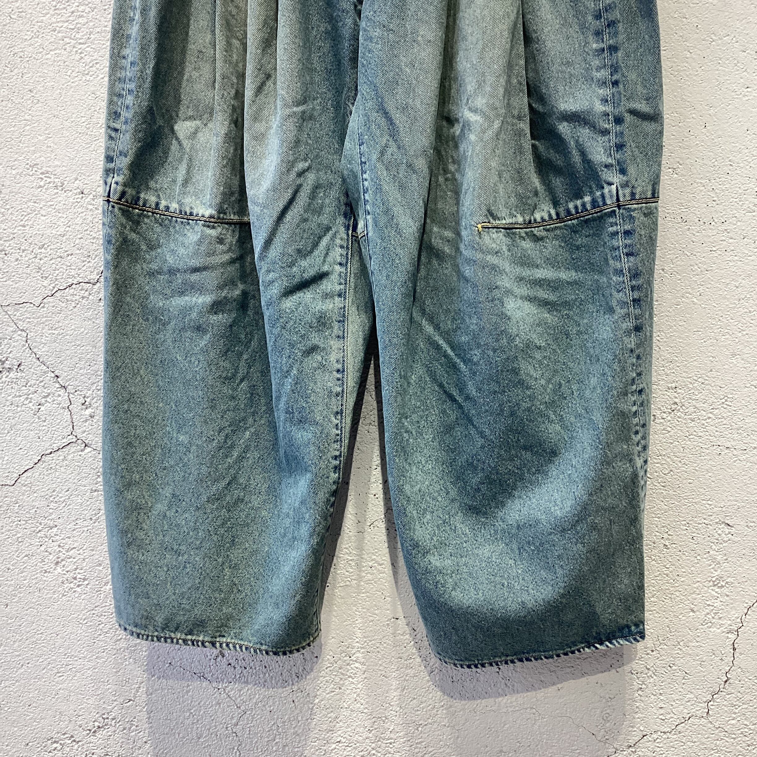 SHINYAKOZUKA / DAMAGED ORDINARY CITY BAGGY(ISSUE #8) / INDIGO