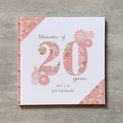 Illustration-patternE（20th）_250SQ_20ページ/30カット_スリムフラット