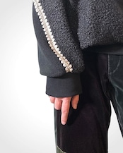 MK27A-C-24 CLAM-SWEAT #BLK
