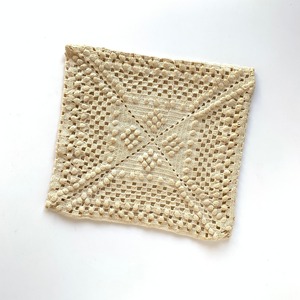 Cushion Cover / Crochet lace