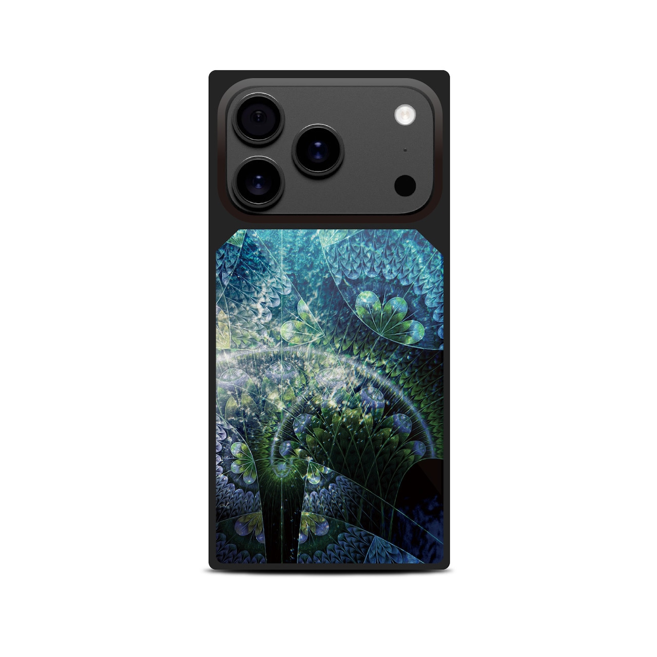 雉爾 - 和風 四角型 強化ガラスiPhoneケース【22SS】