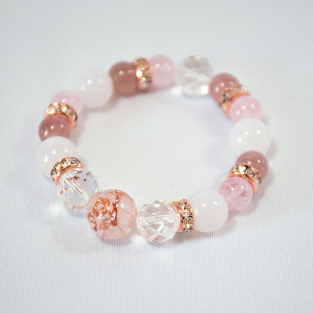 モルガナイト×オルゴナイトMutual loveブレスレット