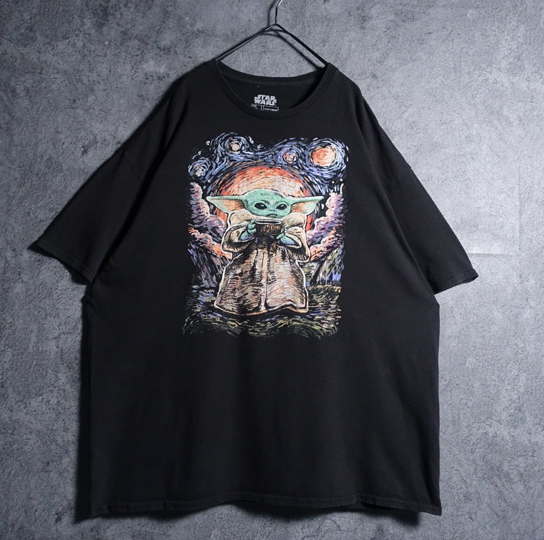 “STAR WARS” Baby Yoda Van Gogh T-shirt