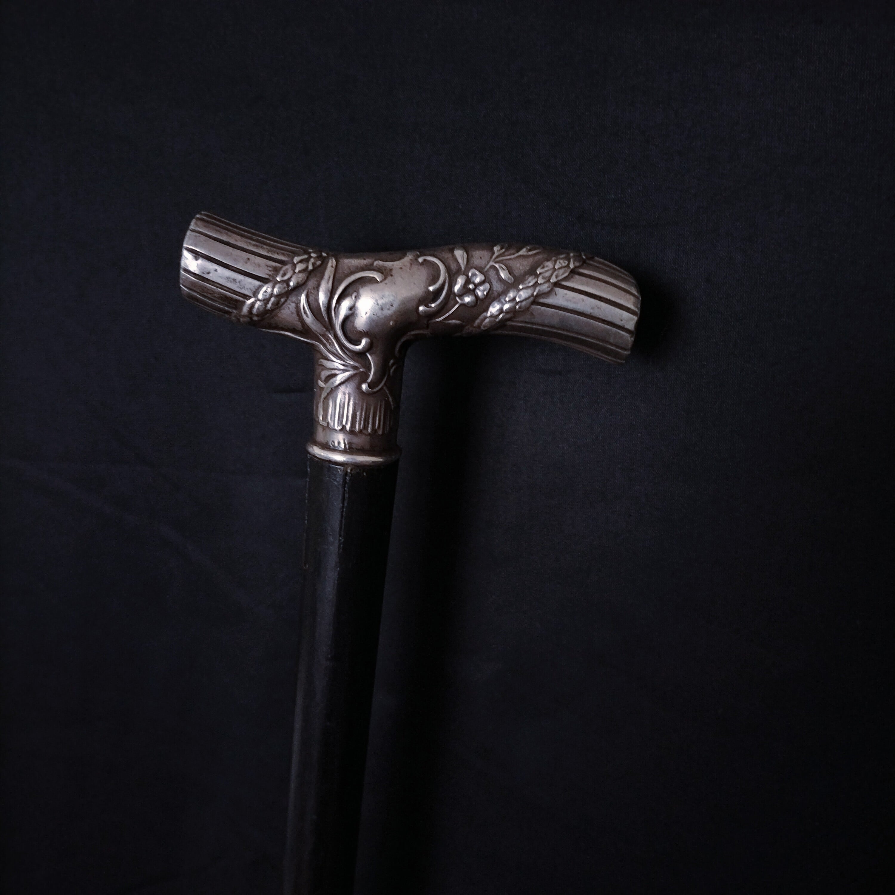 Antique Silver Walking Stick | Antico