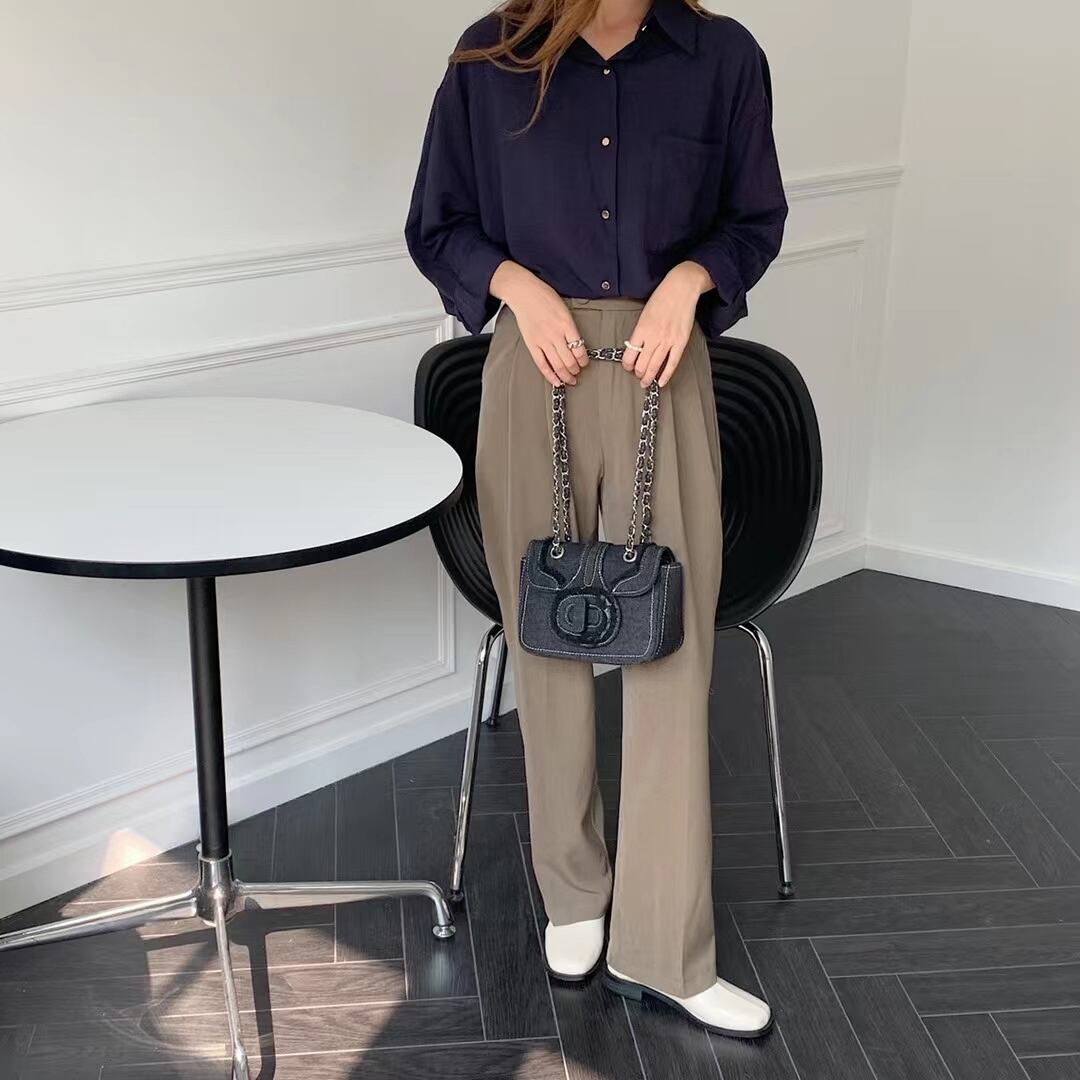 デニムチェーンバッグ  AS075-2023