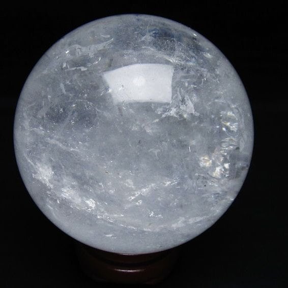 1.6Kg 水晶 丸玉 110mm スフィア 置物 水晶玉 一点物 151-9094