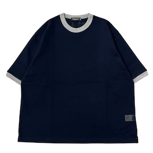 PORTANCE / C/MESH RINGER TEE NAVY