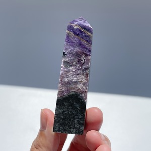 チャロアイト タワー23◇ Charoite ◇天然石・鉱物・パワーストーン