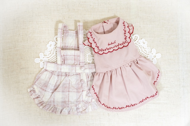 petites fleurs rouges（小さな赤い花）XS-XL.DS