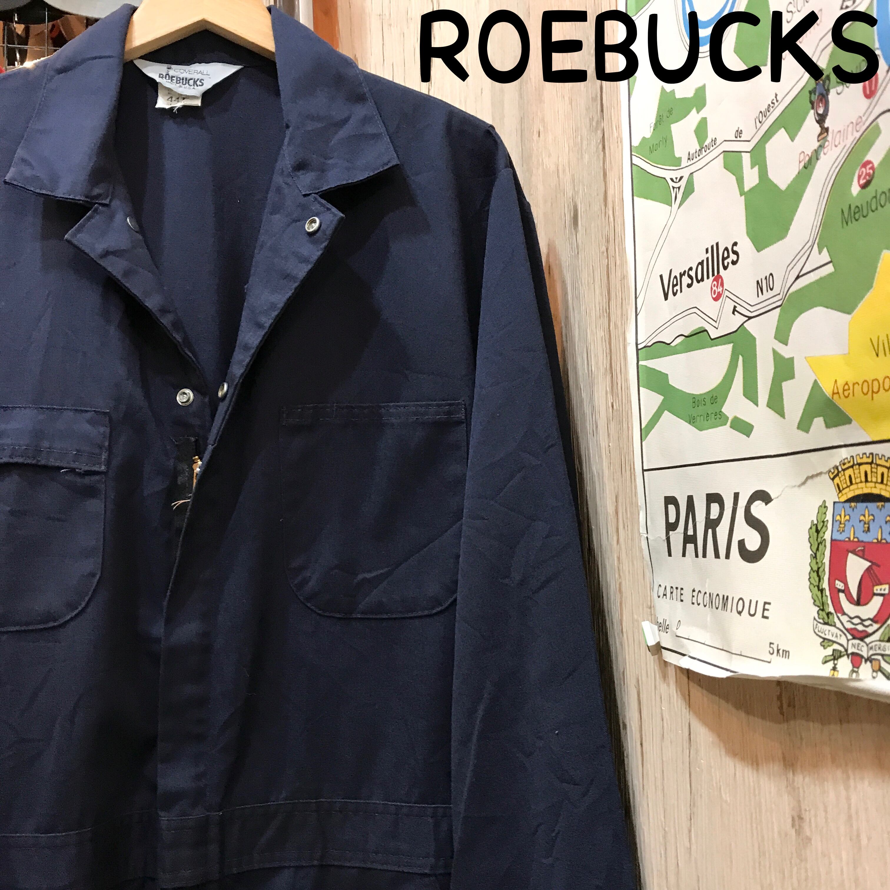 ROEBUCKS ローバックス つなぎ 3XL 古着 (1858) | 温古着新