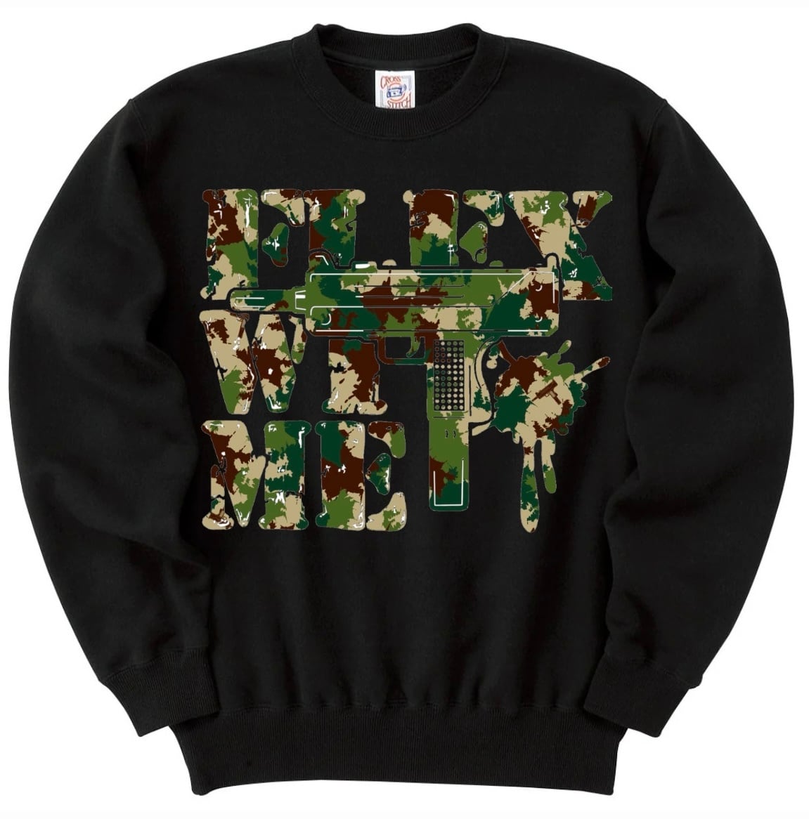 flexwitme YOKO CAMO ロンT flexwitme046