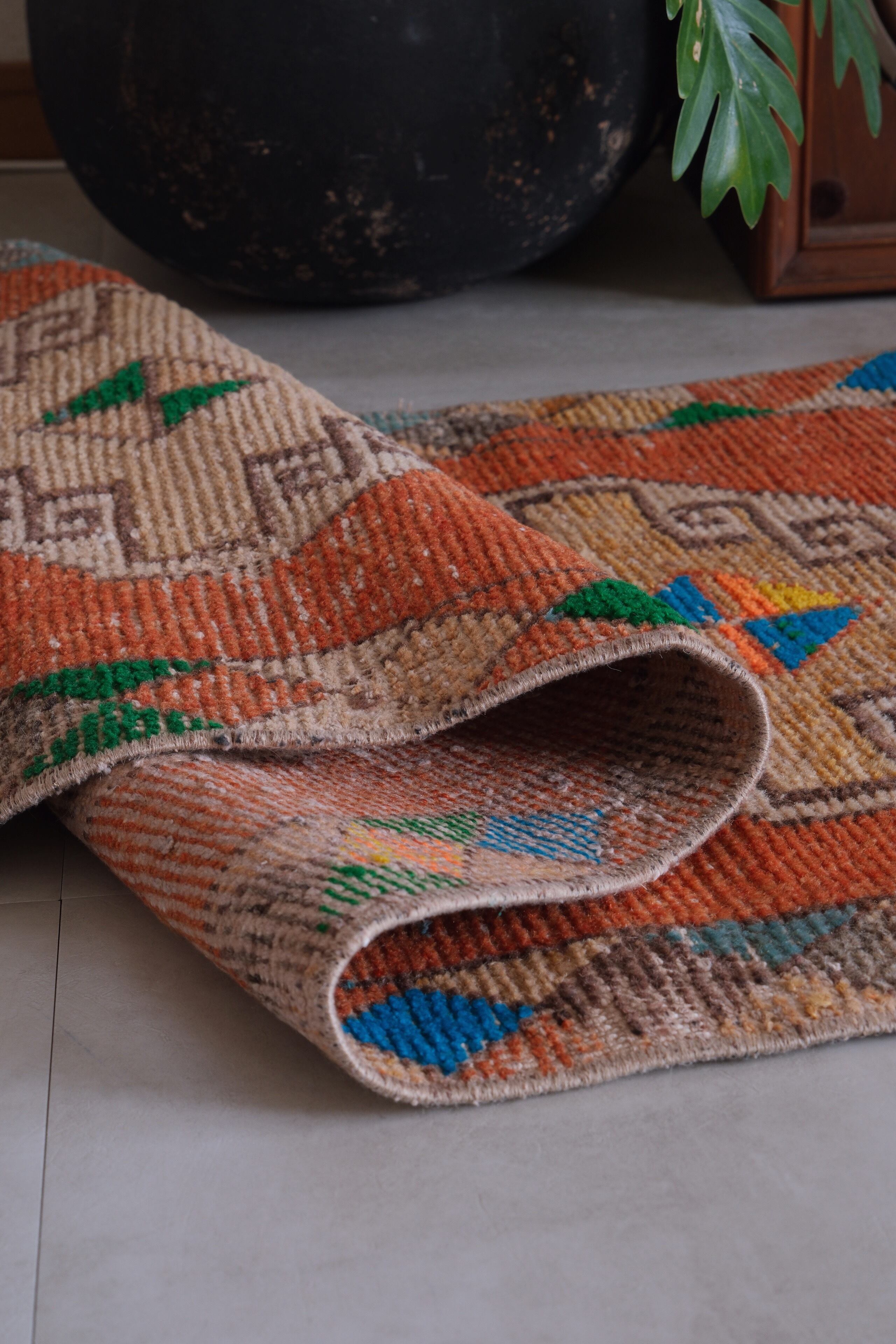 Vintage Rug 53*107【S125】 | OoKE vintage