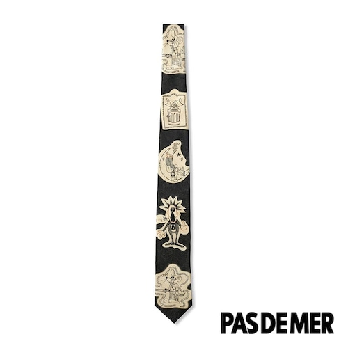 【PAS DE MER/パドゥメ】PUNK TIE ネクタイ / MULTICOLOR / AW26-14502