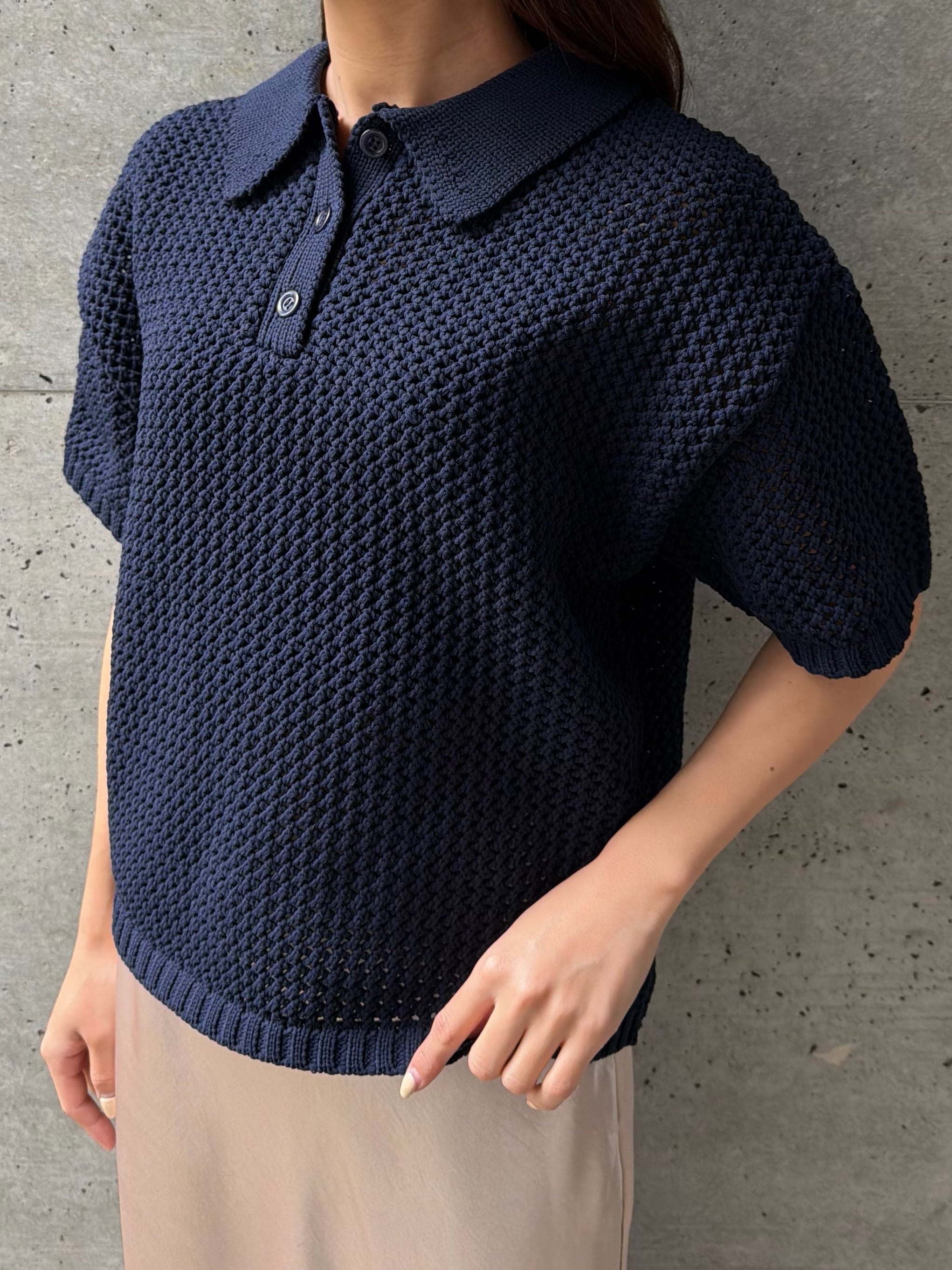 MESH POLO KNIT（ﾒｯｼｭﾎﾟﾛﾆｯﾄ）【2276200】 | CIEL'AIR