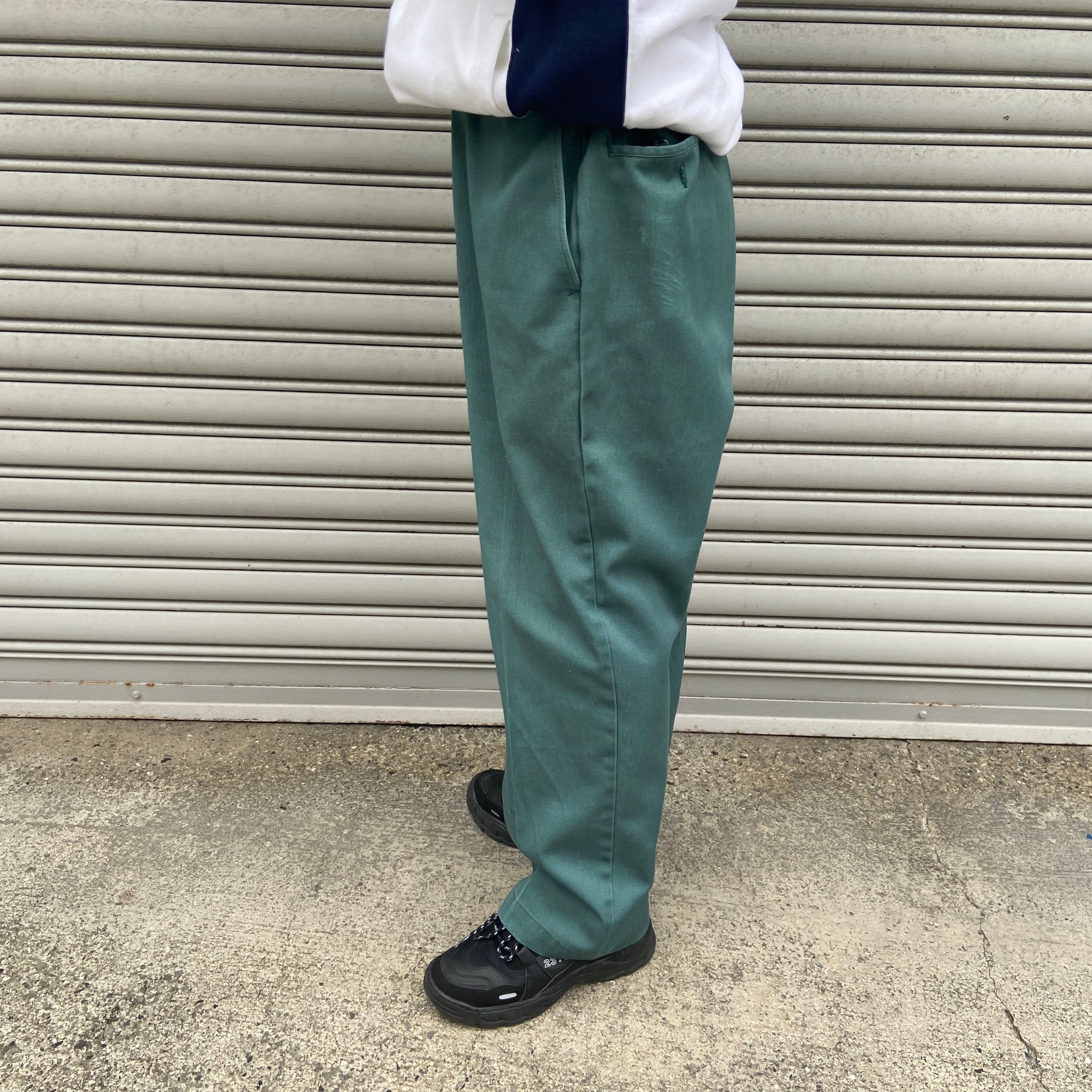 送料無料』希少 廃盤カラー Dickies USA製 リンカーングリーン 874 W40