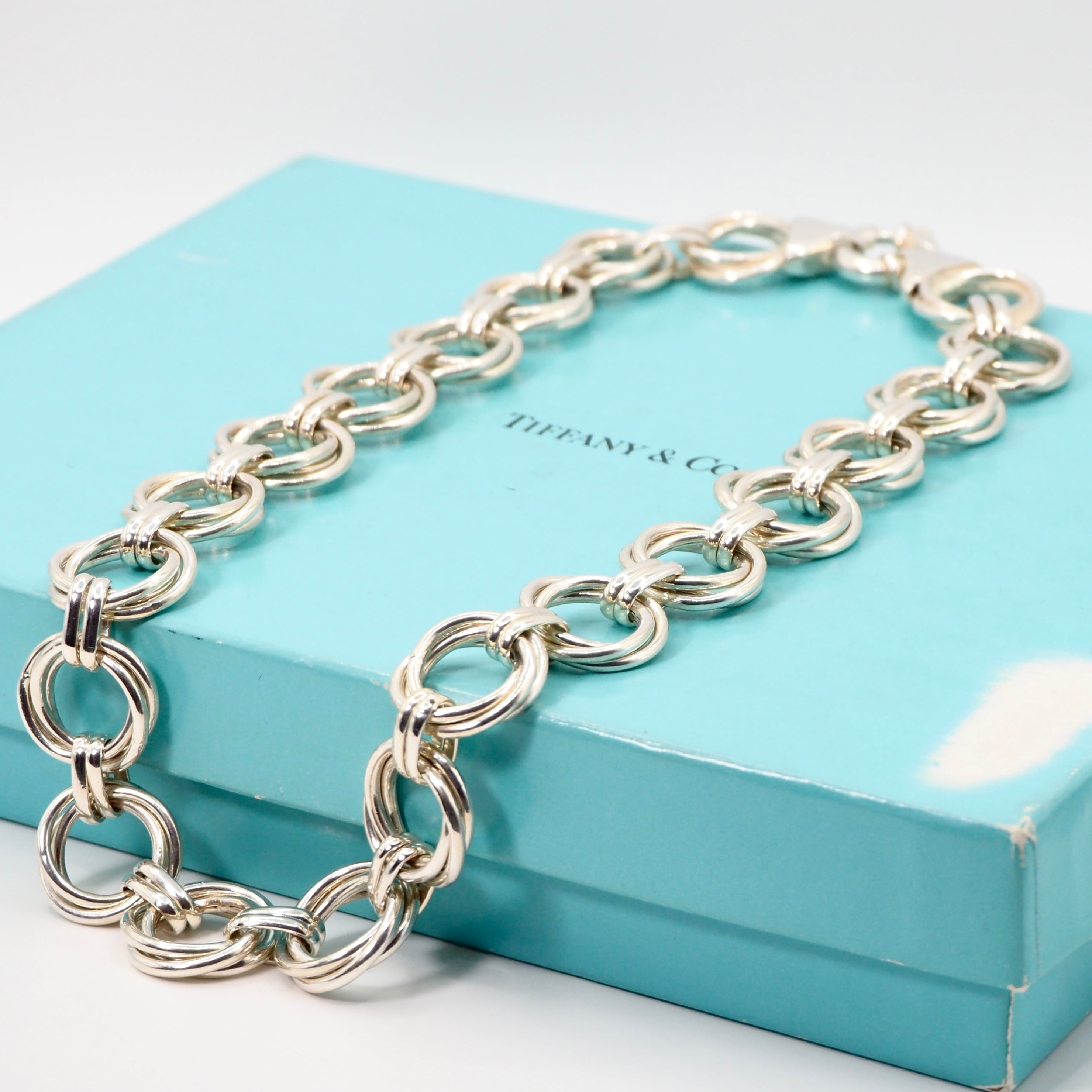 Tiffany&Co. トリプルリンク ネックレス シルバー925 ティファニー