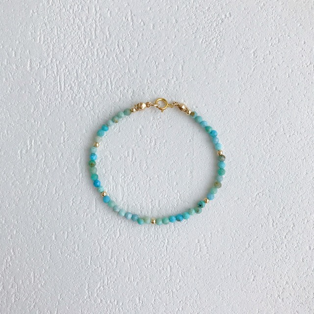 Birthstone Bracelet Blue Opal
