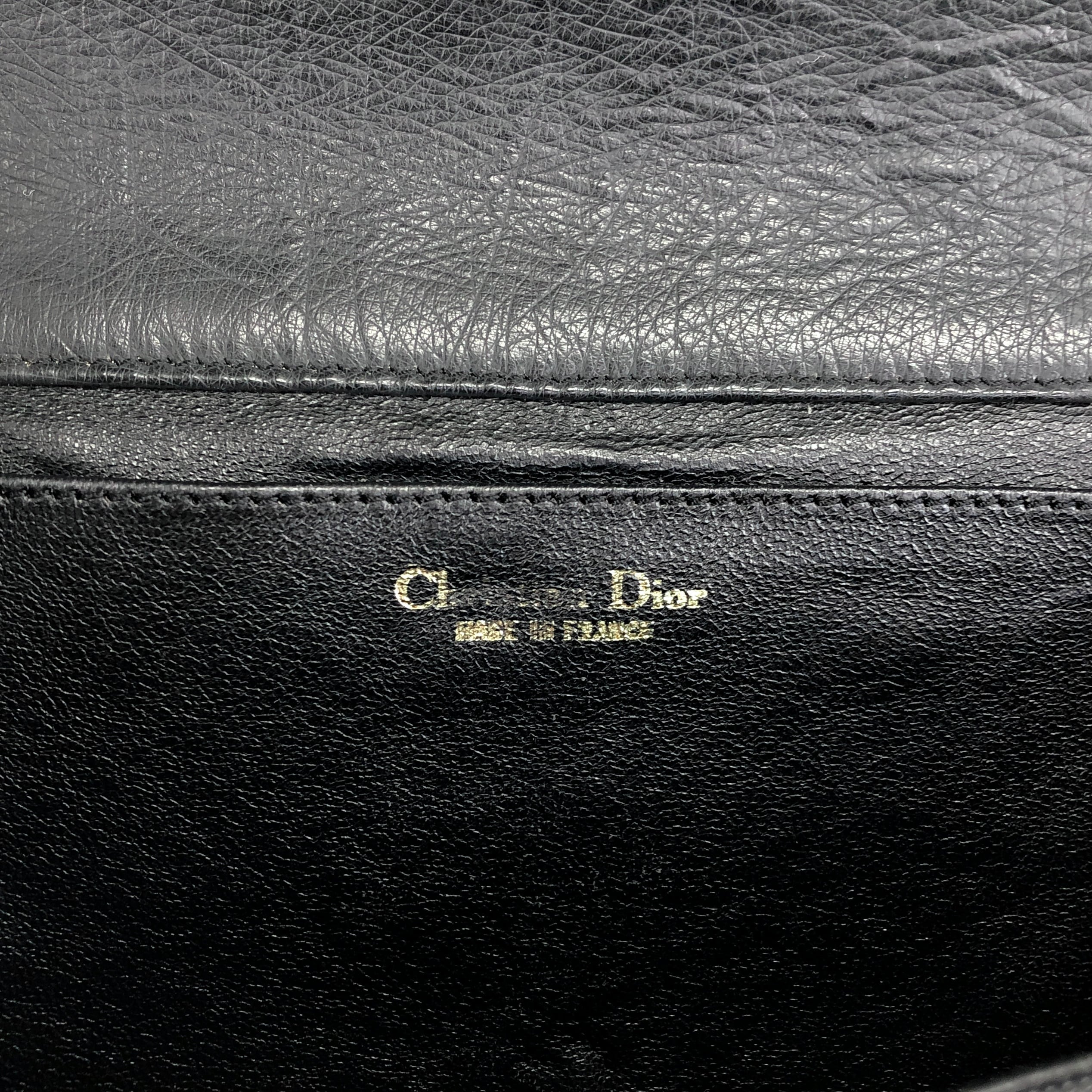 Christian Dior クリスチャン ディオール ハンドバッグ ブラック