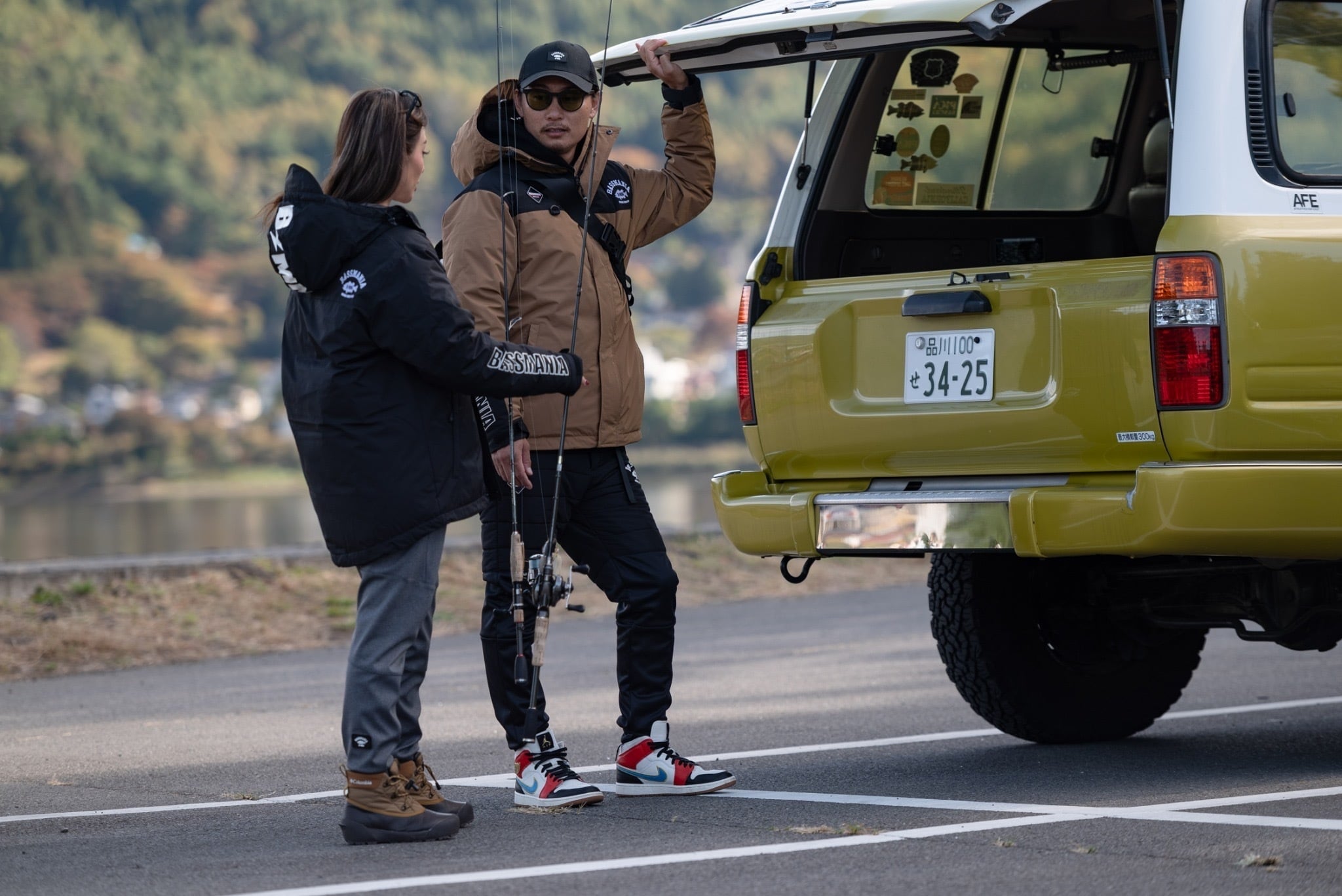 アーチロゴマウンテングースダウンジャケット ［BLK］［限定生産