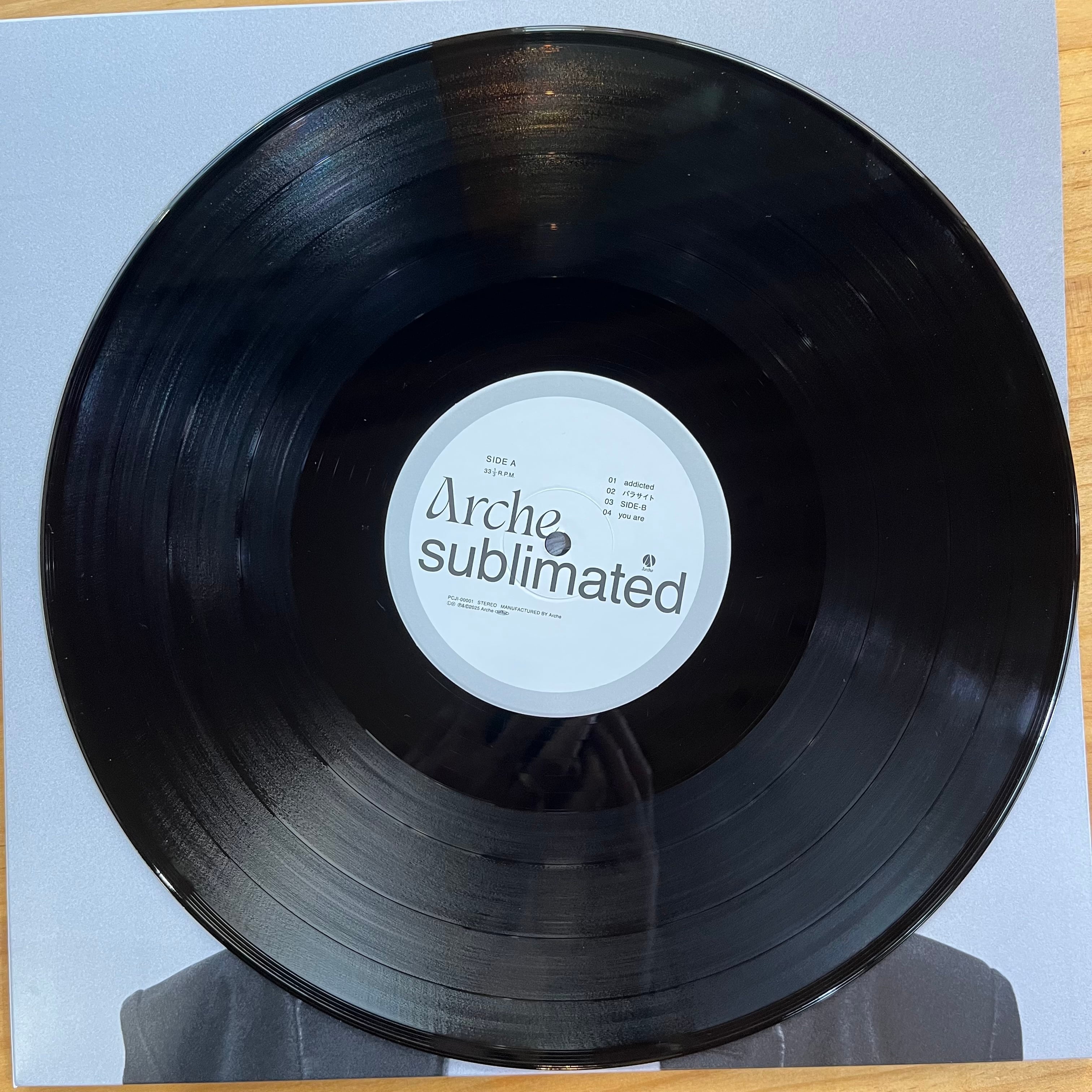 新品sublimated (LP) Archeレコード ARCHE / SUBLIMATED (LP) | レコードライク 中古レコード専門店
