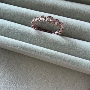 Pink Eternity Ring / #12.5
