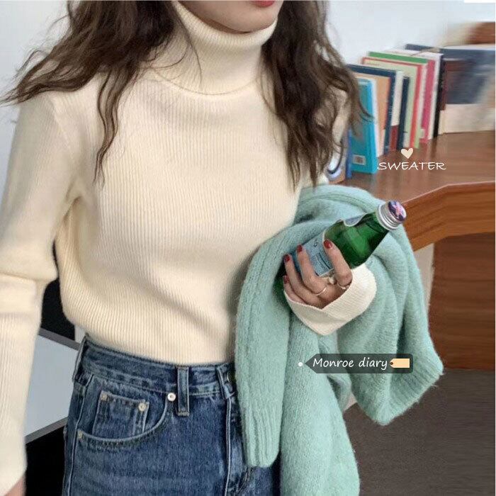 シャツ レディースオータムウィンターセーター トップス ロング 秋物 冬物 モンロー42053045920