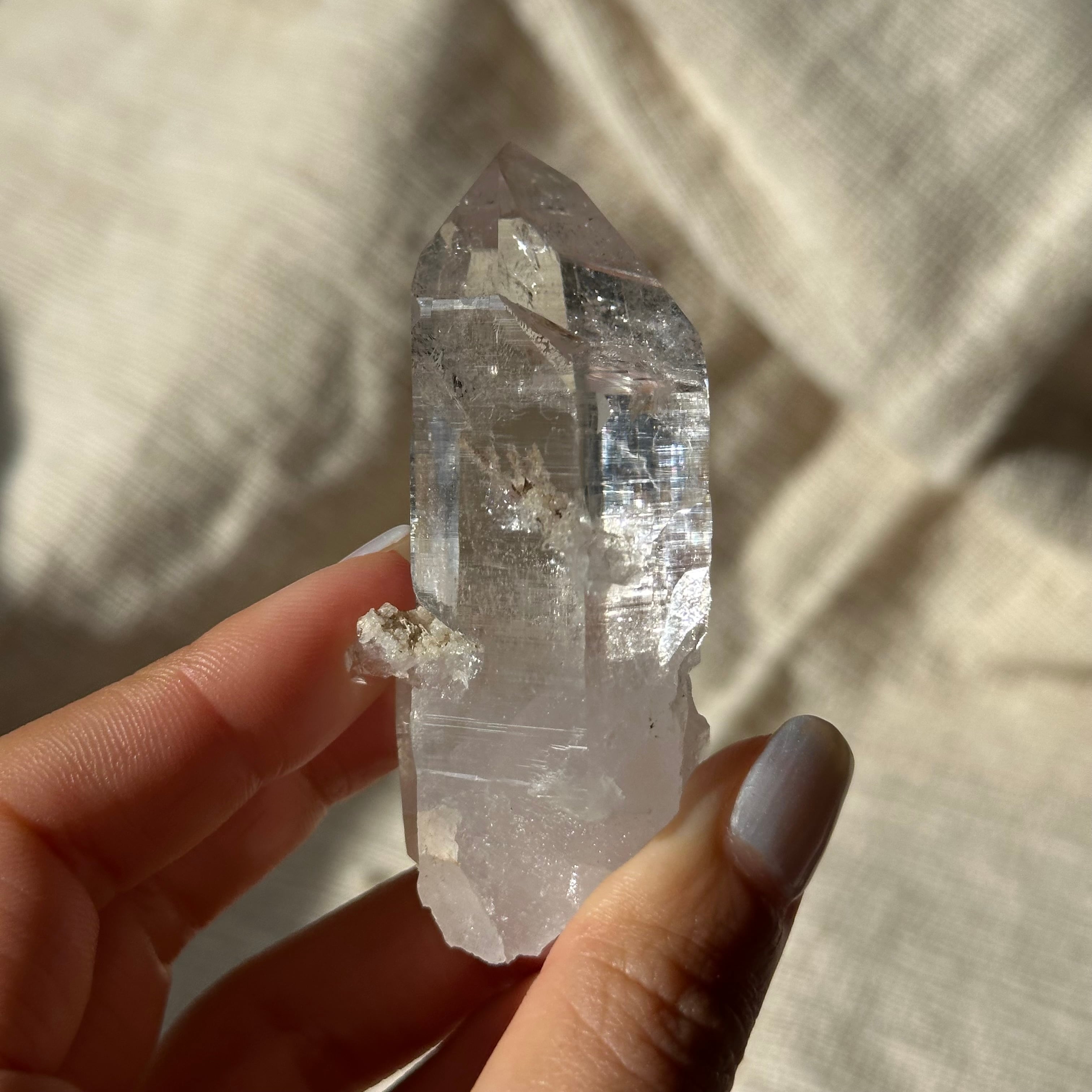 水晶 MIDDLE 【ヒマラヤ水晶 中サイズ ポイント10本】原石セット｜空間調整