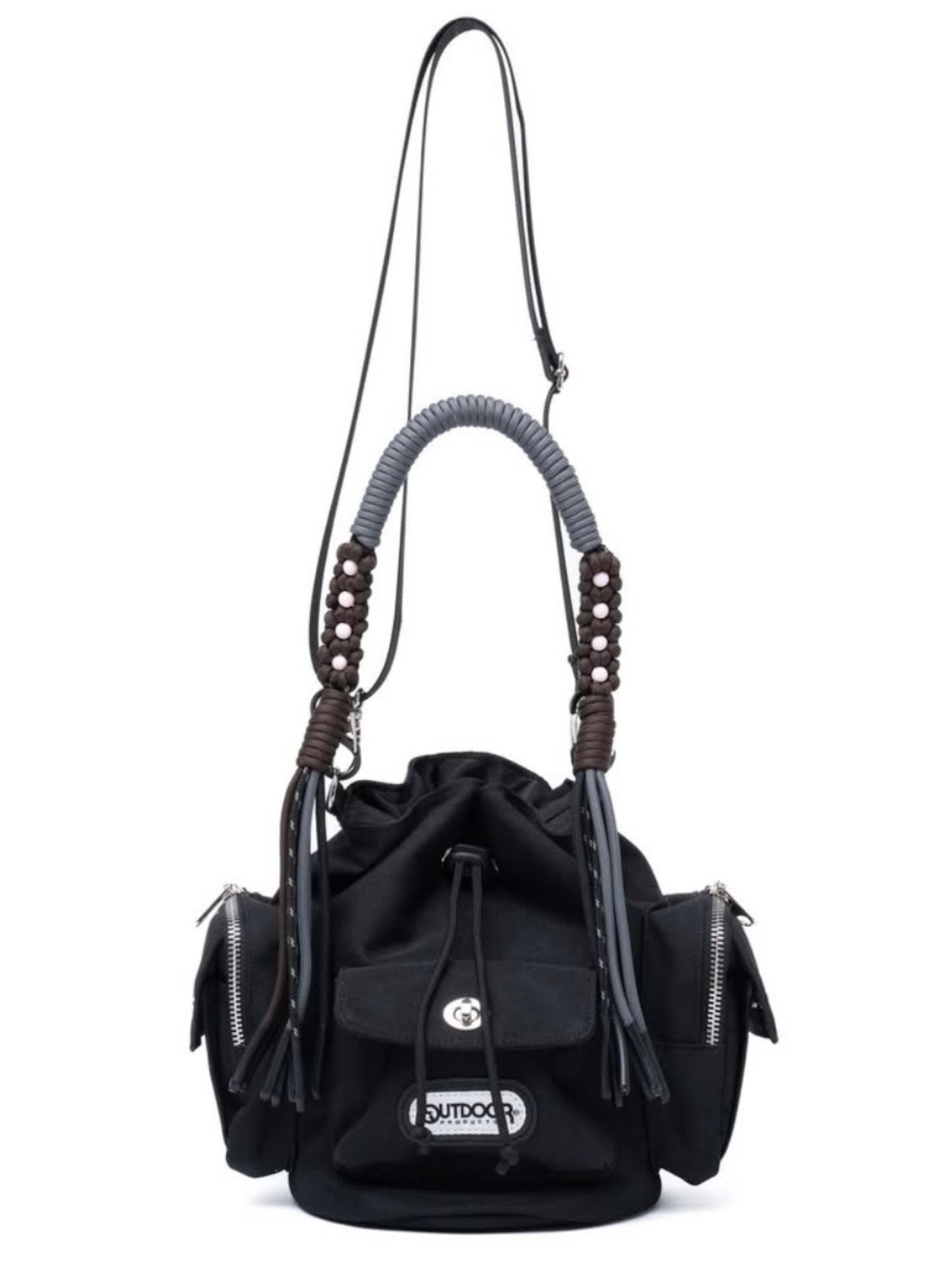 【26SS】NONTOKYO ノントーキョー / 2WAY MULITI POCKET POUCH BAG feat.OUTDOOR (BLACK) - 1