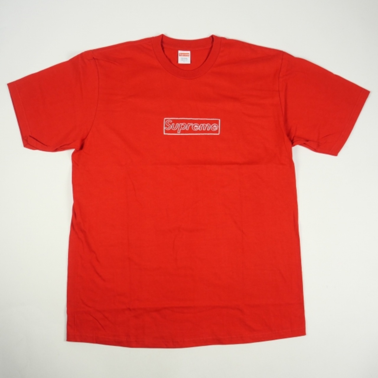 Size【L】 SUPREME シュプリーム 21SS KAWS Chalk Logo Tee Tシャツ 赤  