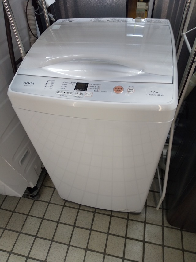 階段配送不可 AQUA 洗濯機 7.0k AQW-H74 2023