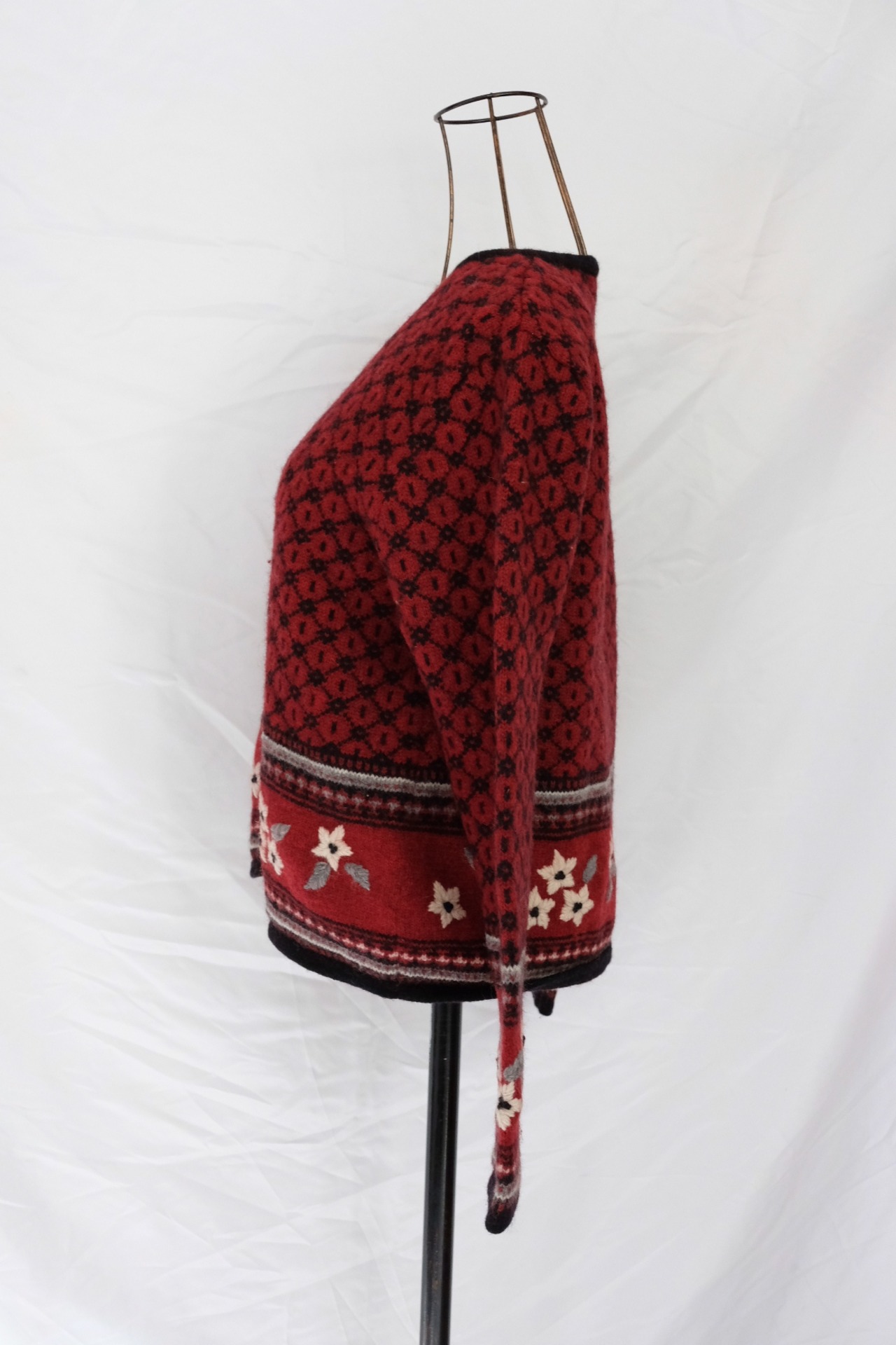 Tyrolean knit cardigan