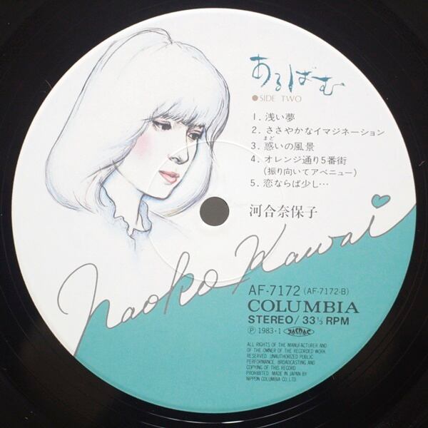 河合奈保子 / あるばむ [AF-7172] - 画像5