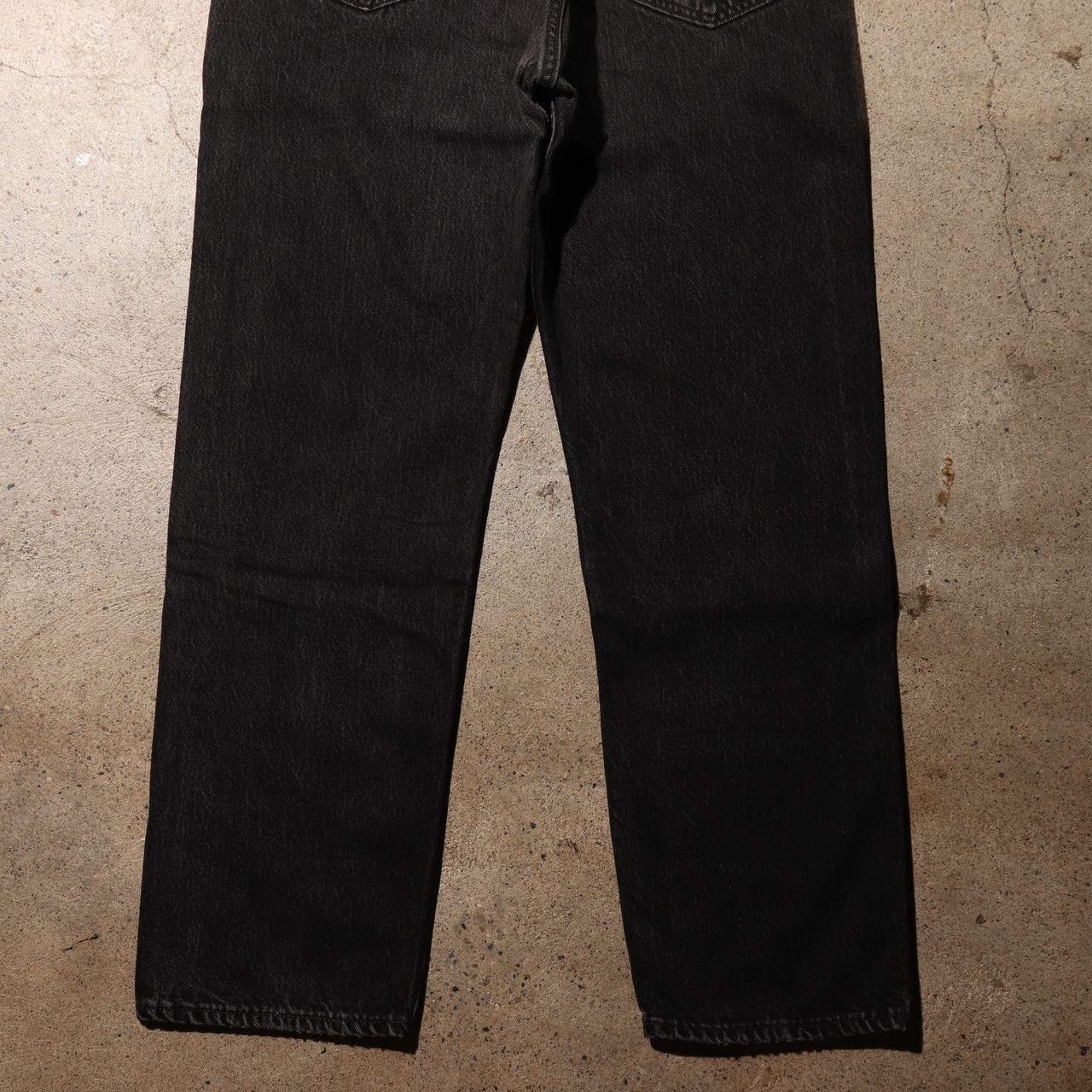 美品 36×30 Levi’s 501 USA 95年 サルファーブラック デニムパンツ リーバイス
