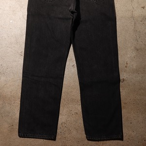 美品 36×30 Levi’s 501 USA 95年 サルファーブラック デニムパンツ リーバイス