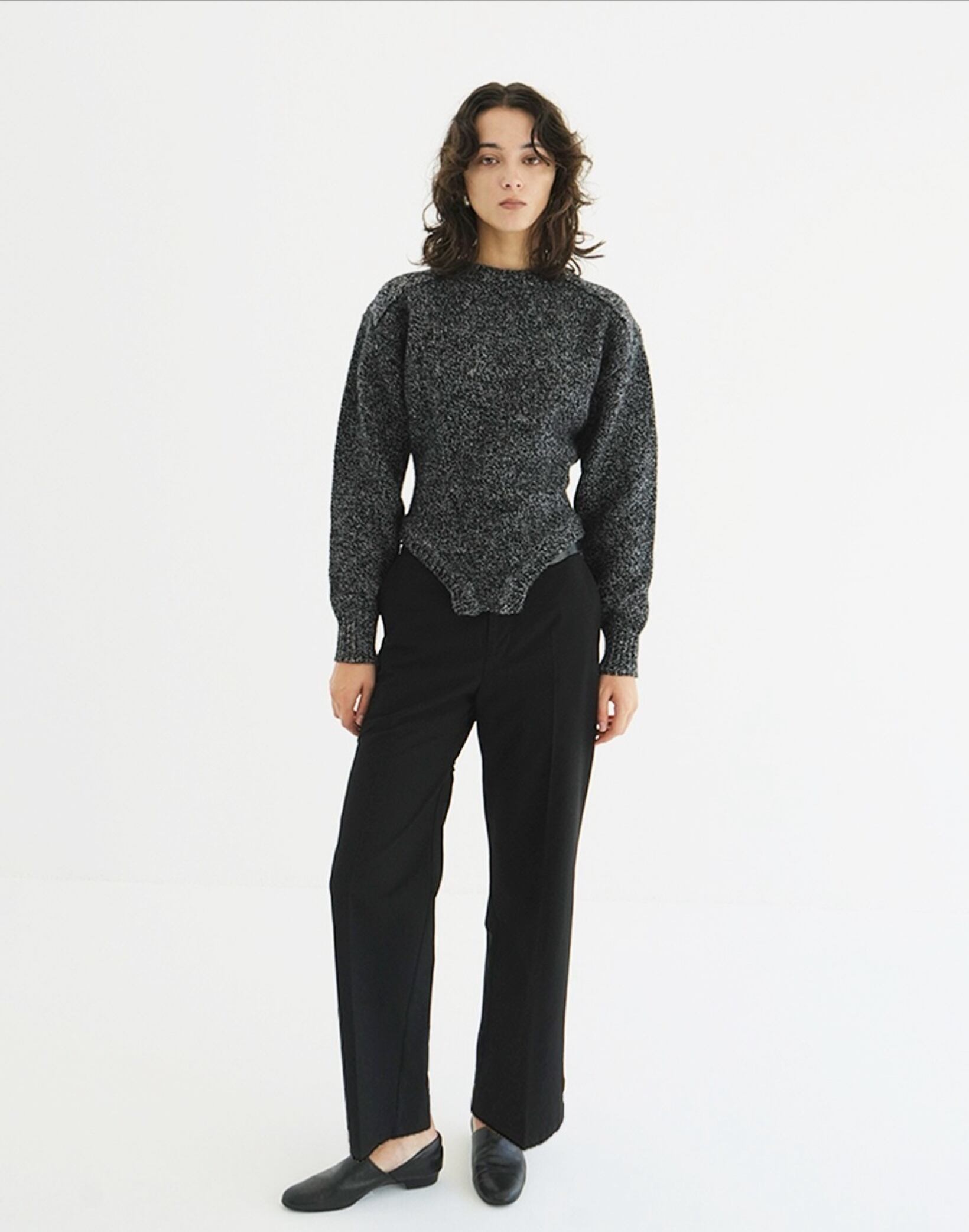 CLANE LOW GAUGE BODYSUIT KNIT TOPS | FLICKA ASHIYA