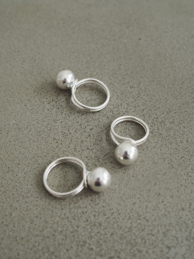 Karen silver , ball ring